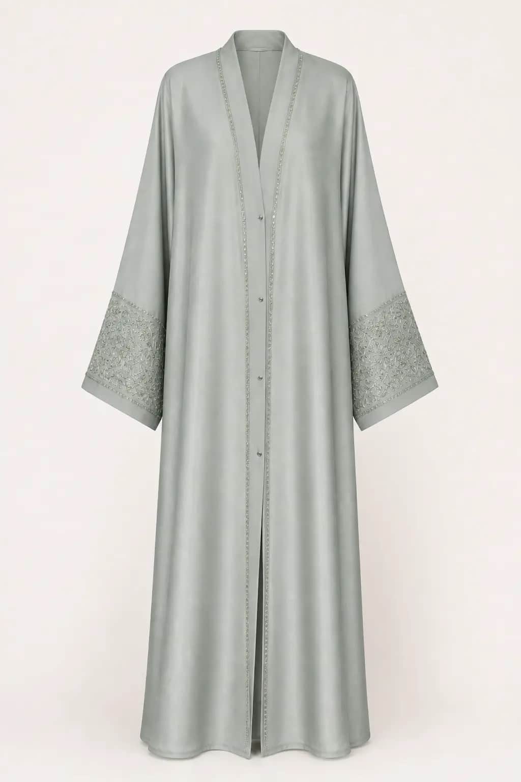 Placket Detail Abaya