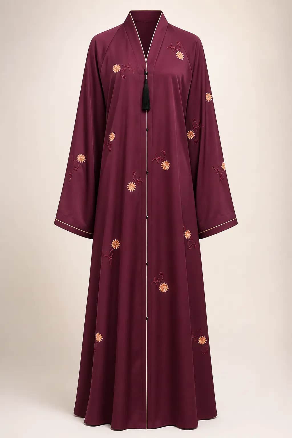 Refined Panel Abaya