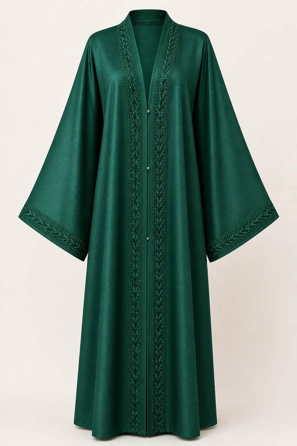 Vine Placket Abaya