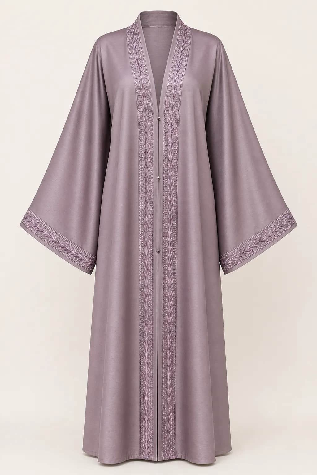 Vine Placket Abaya