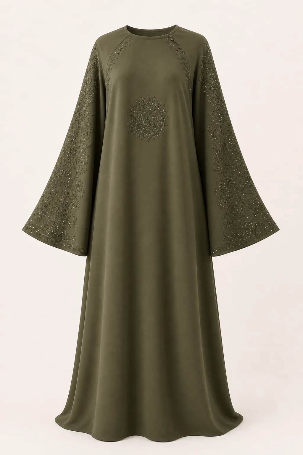 Mandala Sleeve Abaya