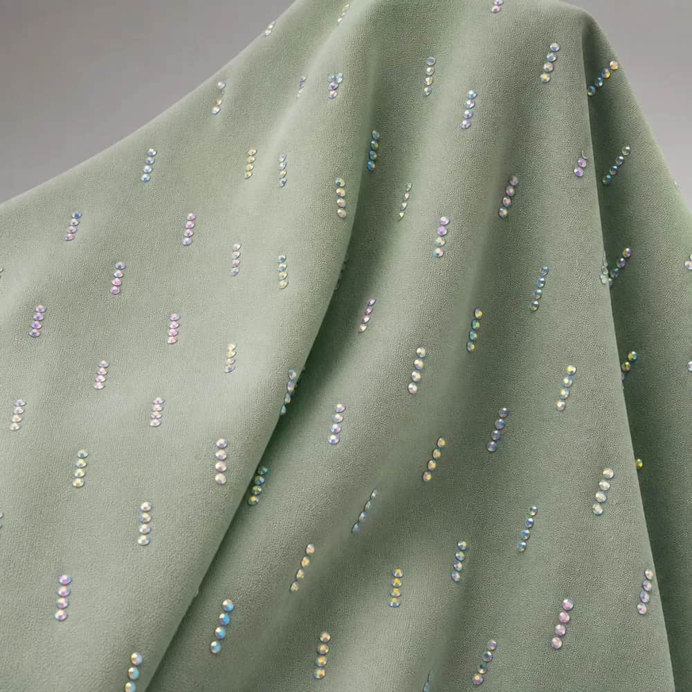 Vertical Stone Embellished Abaya