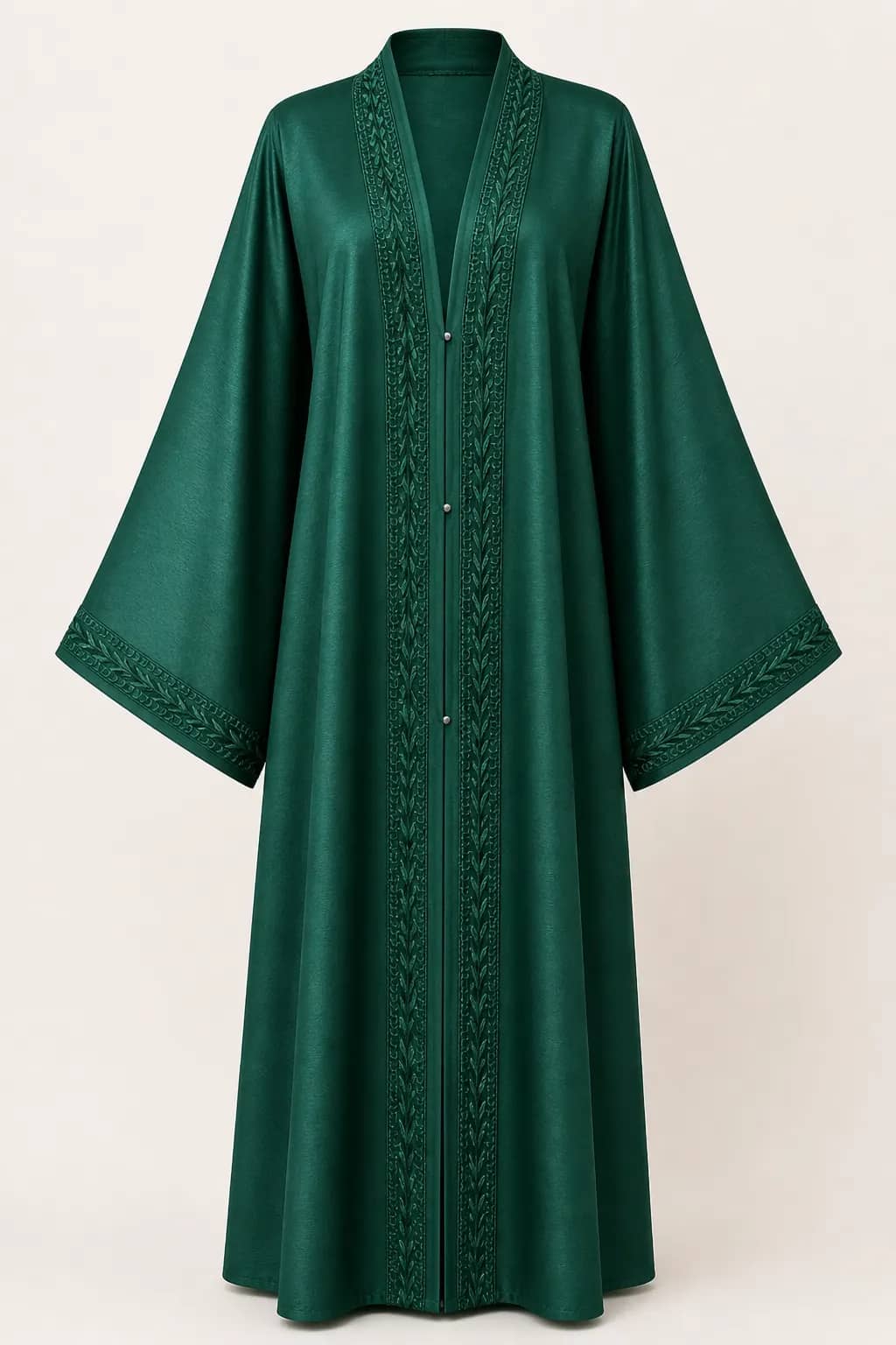 Vine Placket Abaya