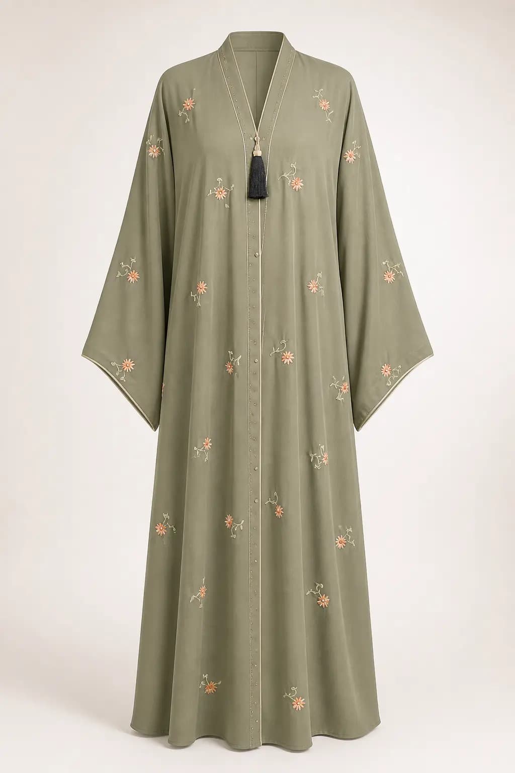 Refined Panel Abaya