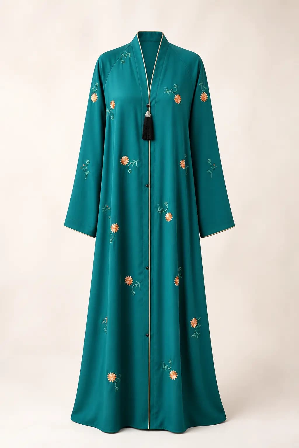 Refined Panel Abaya