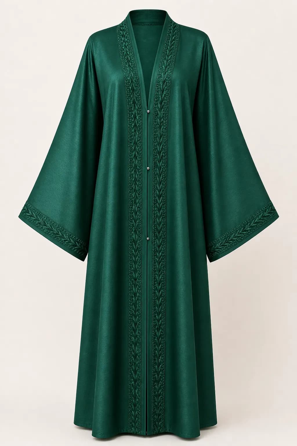 Vine Placket Abaya