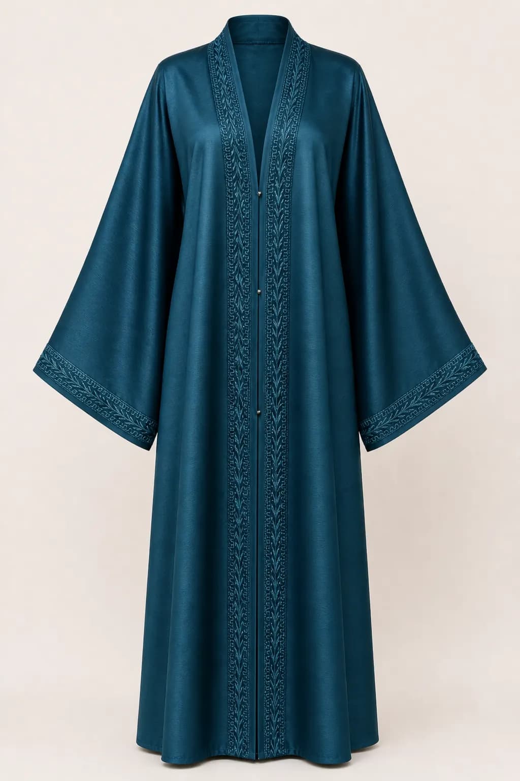 Vine Placket Abaya