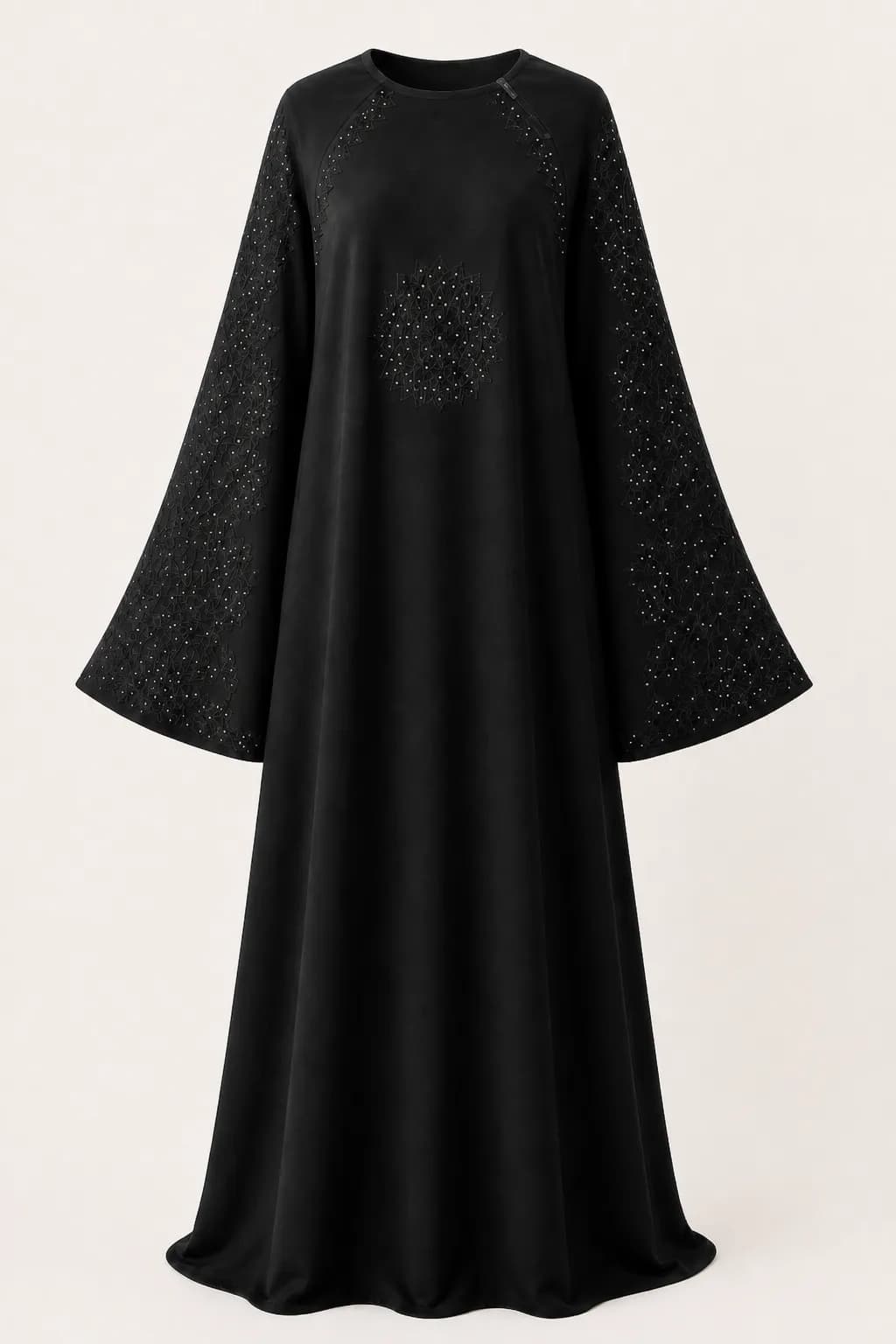 Mandala Sleeve Abaya